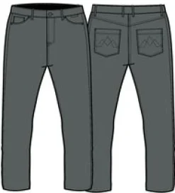 Pants|Pants|Passenger 365 5 Pocket Pant - Charcoal