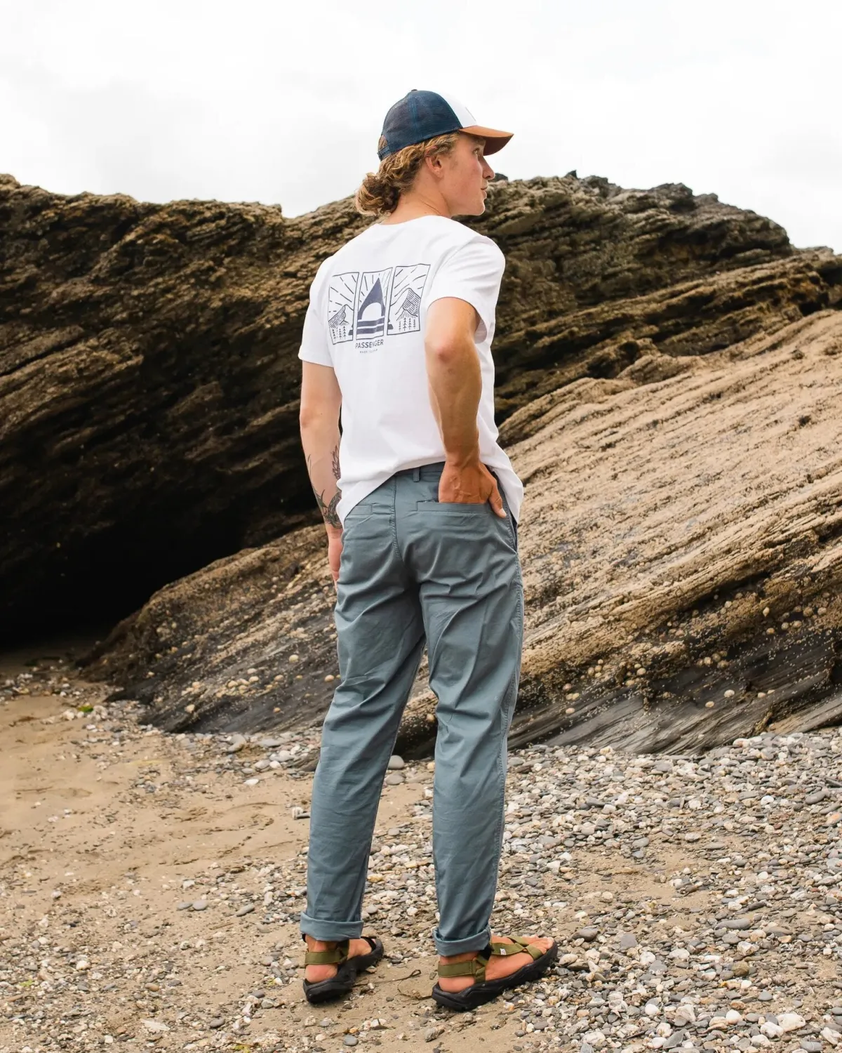 Pants|Pants|Passenger 365 Light Organic Cotton Pant - Storm Grey StormGrey