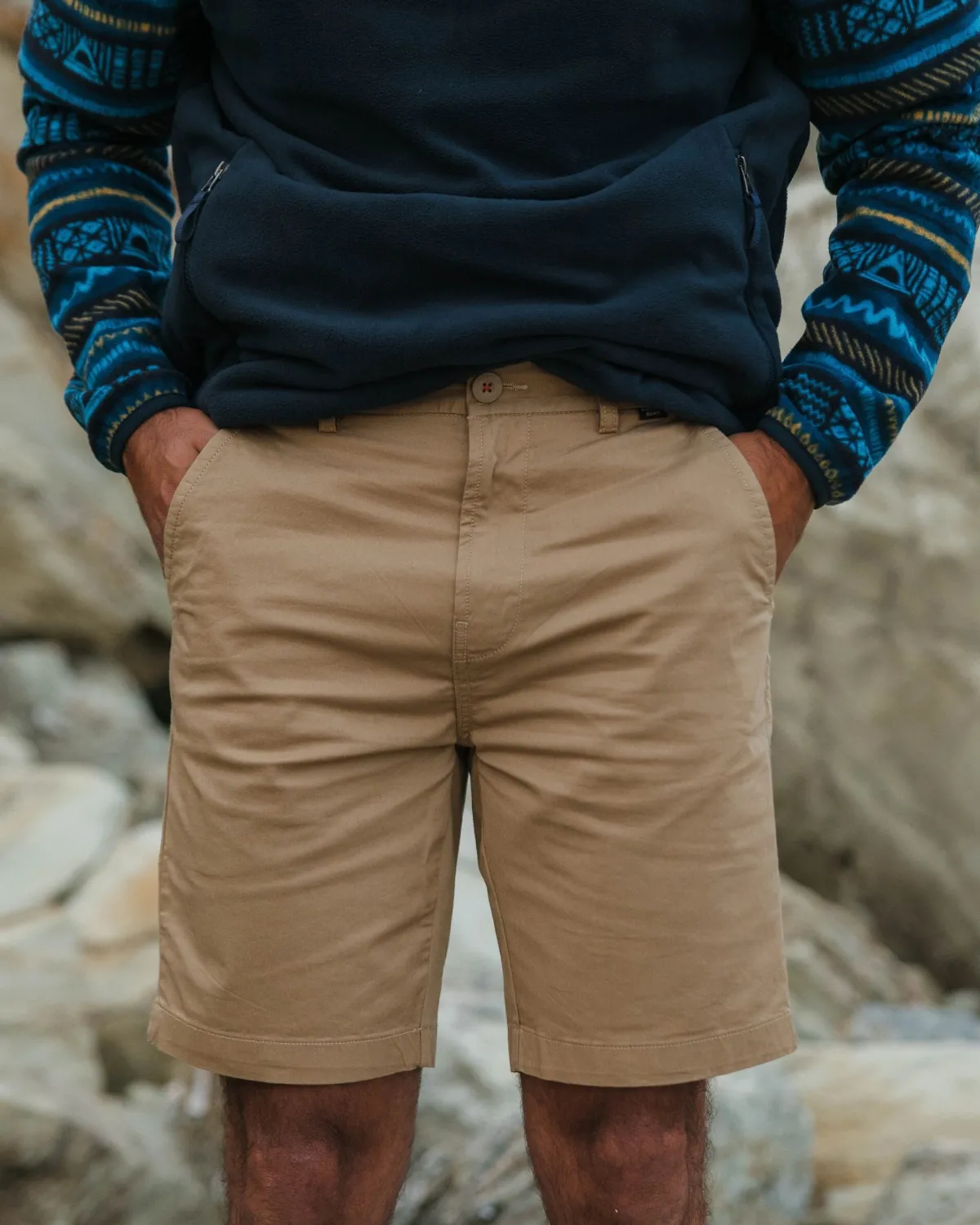 Shorts|Shorts|Passenger 365 Light Organic Cotton Shorts - Biscuit