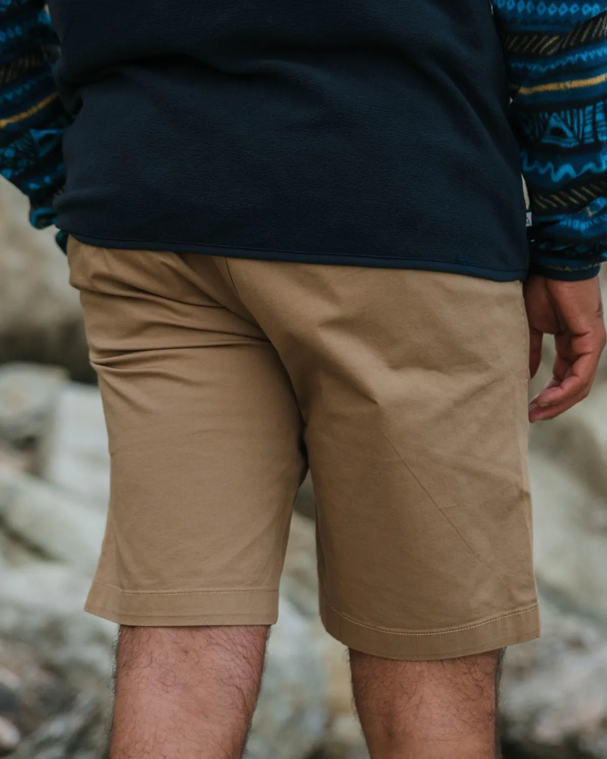 Shorts|Shorts|Passenger 365 Light Organic Cotton Shorts - Biscuit