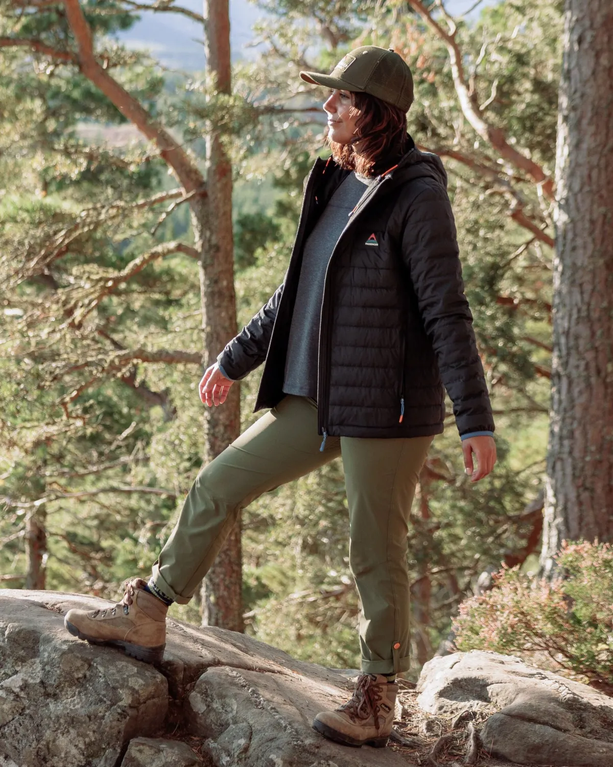 Overalls & Pants|Bottoms|Passenger 365 Trail Roll Up Pants - Khaki Green KhakiGreen