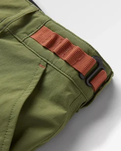 Shorts|Outdoor Active|Passenger 365 Trail Roll Up Short - Khaki Green KhakiGreen
