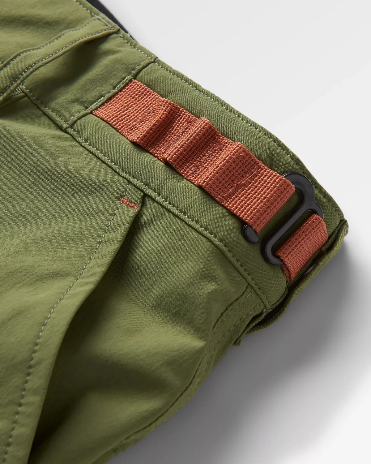 Shorts|Outdoor Active|Passenger 365 Trail Roll Up Short - Khaki Green KhakiGreen