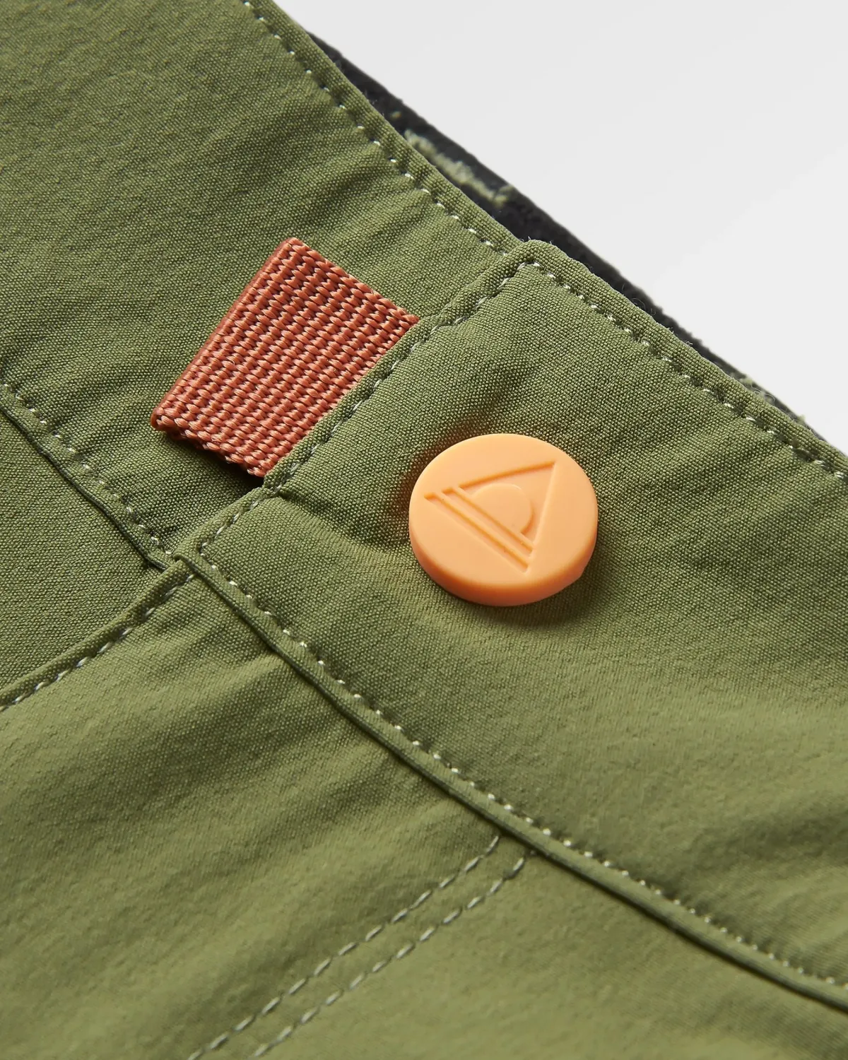 Shorts|Outdoor Active|Passenger 365 Trail Roll Up Short - Khaki Green KhakiGreen