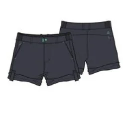 Shorts|Outdoor Active|Passenger 365 Trail Roll Up Shorts - Charcoal
