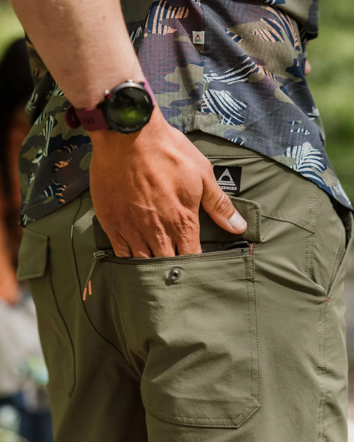 Shorts|Bottoms|Passenger 365 Trail Short - Khaki Green KhakiGreen