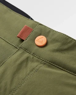 Shorts|Bottoms|Passenger 365 Trail Short - Khaki Green KhakiGreen