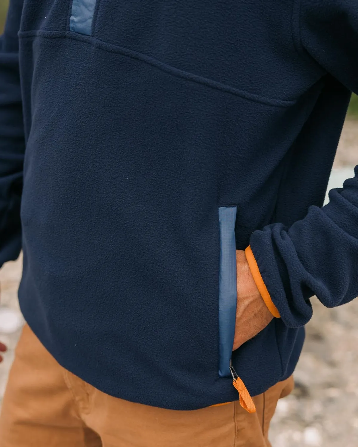 Fleece|Passenger Adrift Recycled Polar Fleece - Deep Navy DeepNavy
