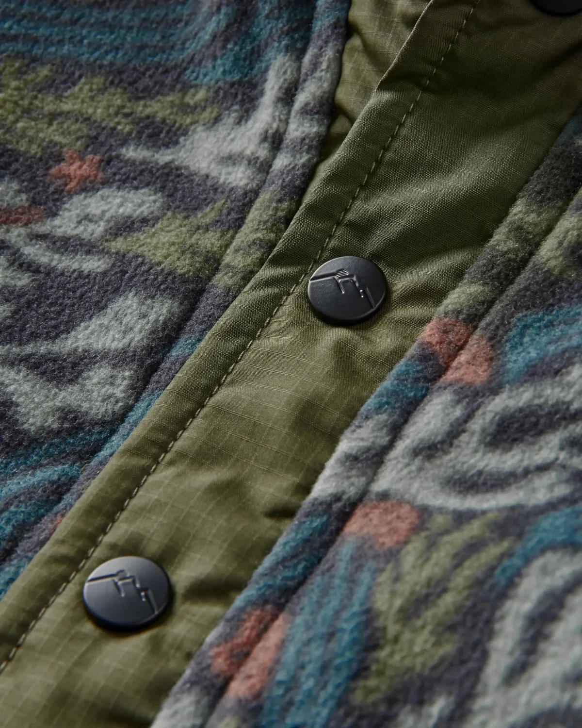 Fleece|Passenger Adrift Recycled Polar Fleece - Ocean Current Black OceanCurrentBlack