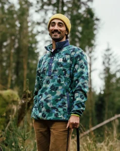 Fleece|Passenger Adrift Recycled Polar Fleece - Alpine Camo Rain Forest AlpineCamoRainForest
