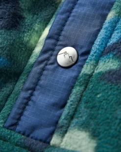 Fleece|Passenger Adrift Recycled Polar Fleece - Alpine Camo Rain Forest AlpineCamoRainForest