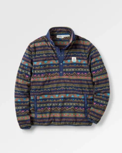 Fleece|Passenger Adrift Recycled Polar Fleece - Mountain Geo Multi MountainGeoMulti