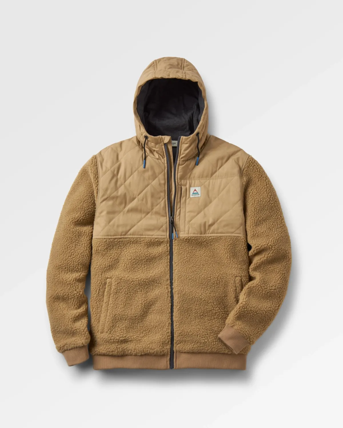 Fleece|Passenger Adventure 2.0 Recycled Deep-Pile Sherpa Fleece - Biscuit