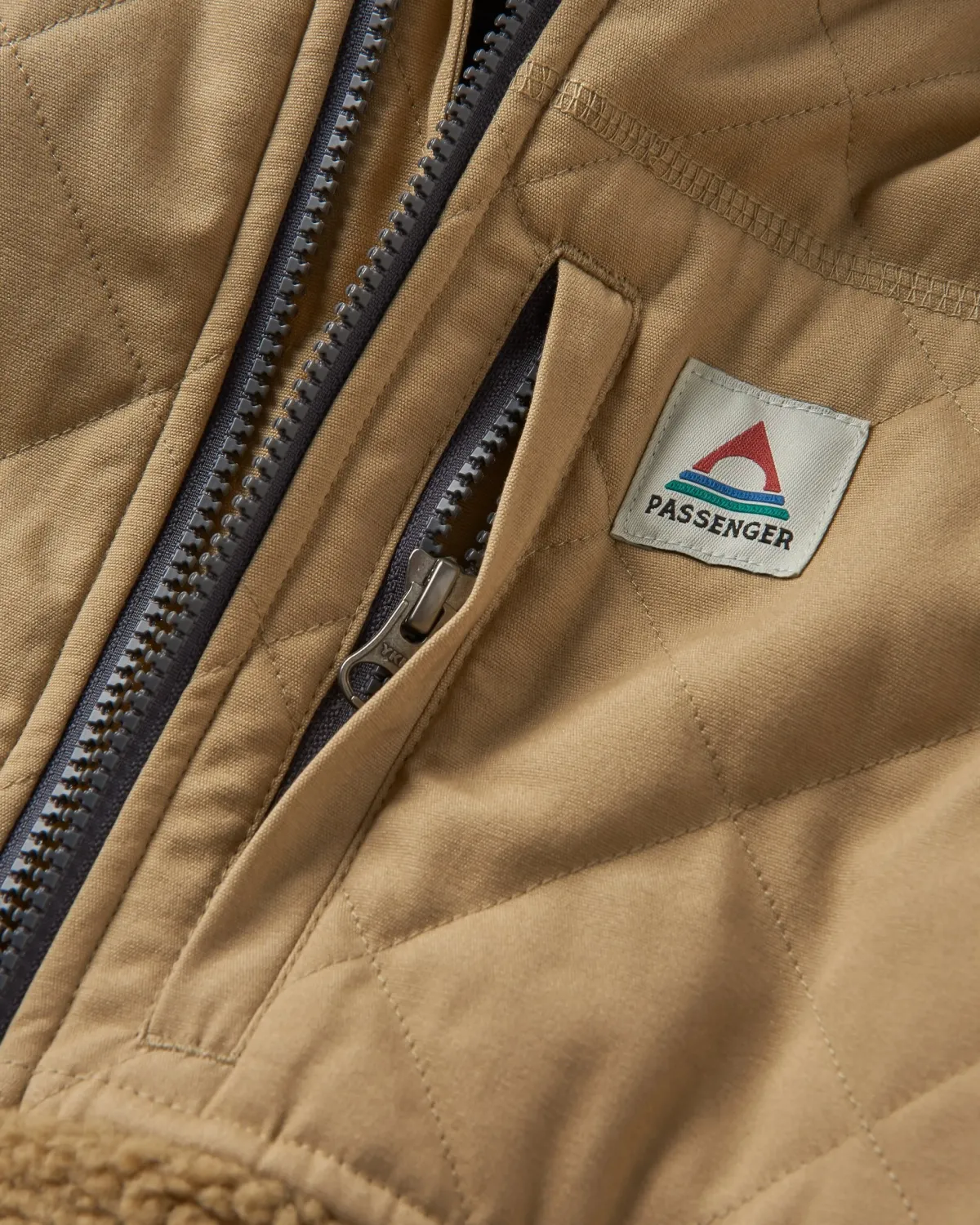 Fleece|Passenger Adventure 2.0 Recycled Deep-Pile Sherpa Fleece - Biscuit