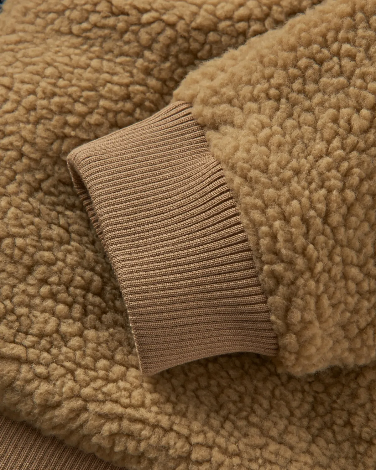 Fleece|Passenger Adventure 2.0 Recycled Deep-Pile Sherpa Fleece - Biscuit