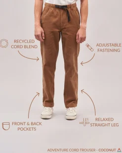 Pants|Pants|Passenger Adventurer Cord Pant - Coconut