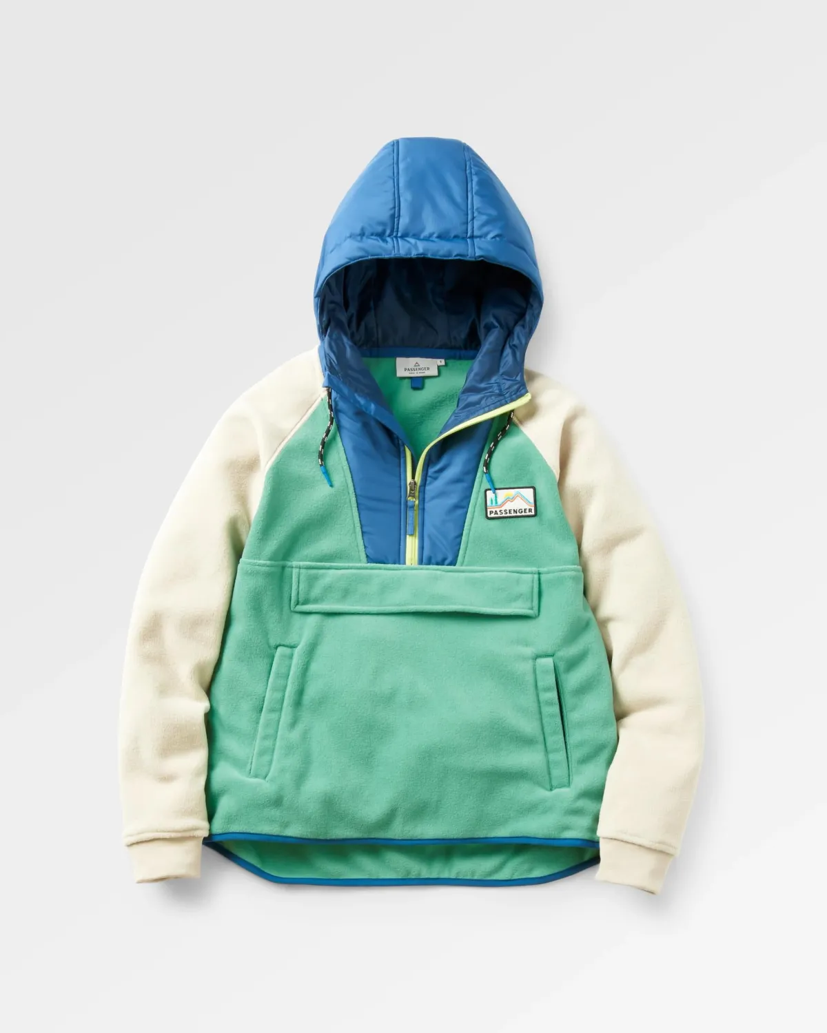 Fleece|Fleece|Passenger Alexander Recycled Polar Hooded Fleece - Green Spruce GreenSpruce