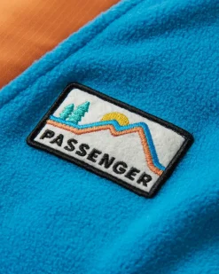 Fleece|Fleece|Passenger Alexander Recycled Polar Hooded Fleece - Blue Pool BluePool