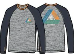 T-Shirts & Tank Tops|Tops|Passenger Alpine Recycled Base Layer Long Sleeve T-Shirt - Black/Grey Black/Grey