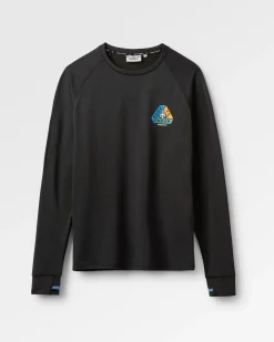 T-Shirts & Tank Tops|Tops|Passenger Alpine Recycled Base Layer Long Sleeve T-Shirt - Black