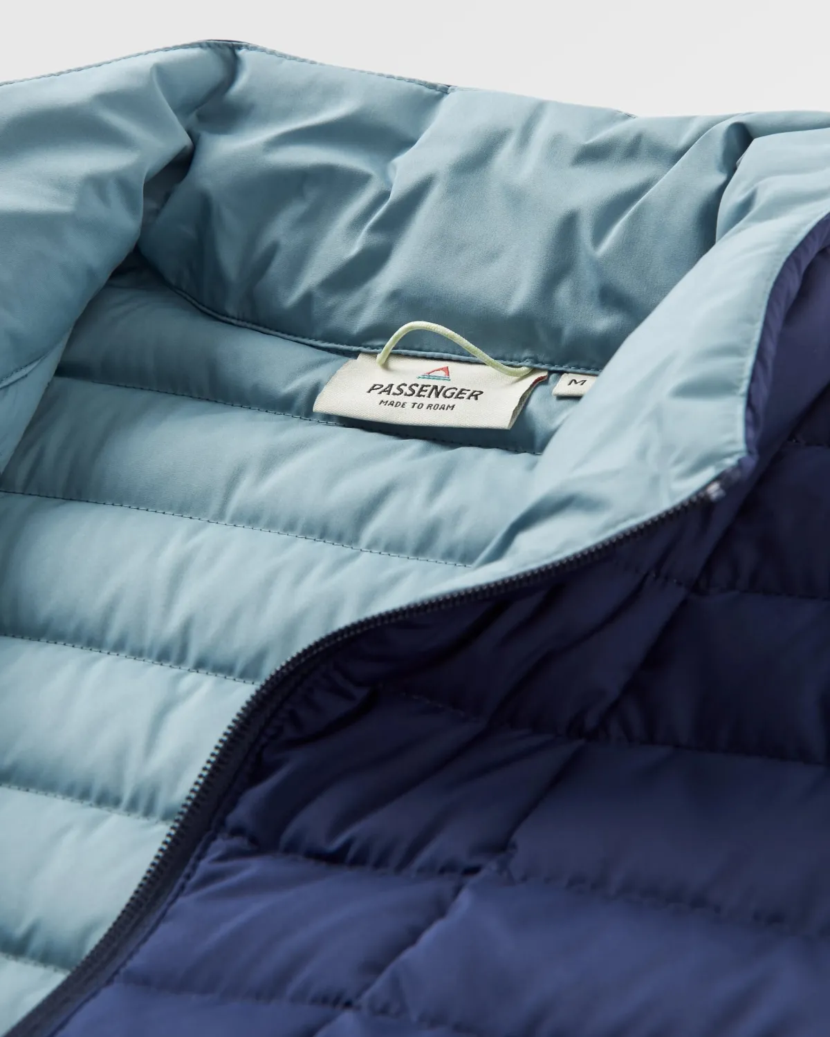 Insulated|Passenger Ashland Down Recycled Vest - Rich Navy/Pear Green RichNavy/PearGreen