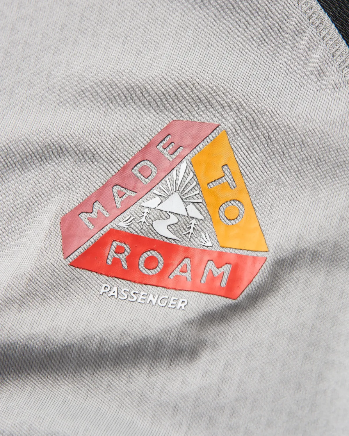Tops|Tops & T-Shirts|Passenger Atlantis Recycled Base Layer Long Sleeve T-Shirt - Black/Grey Marl Black/GreyMarl