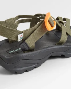 Footwear|Flip Flops & Sandals|Passenger Atlas Roam Sandal - Dusty Olive DustyOlive