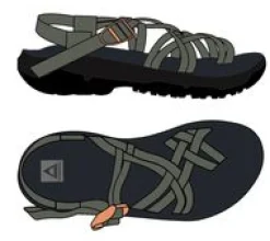 Footwear|Flip Flops & Sandals|Passenger Atlas Roam Sandal - Dusty Olive DustyOlive