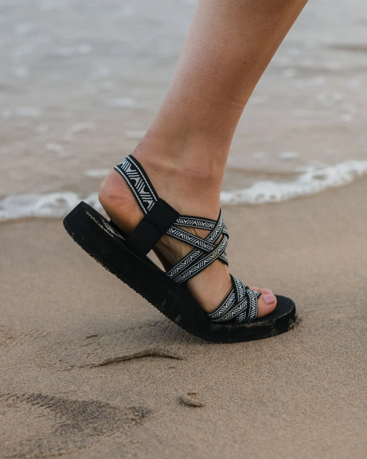 Footwear|Flip Flops & Sandals|Passenger Atlas Sandal - Trail Monochrome TrailMonochrome
