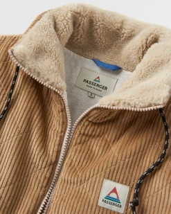 Fleece|Fleece|Passenger Awaken Recycled Deep-Pile Sherpa Fleece - Feather/Biscuit Feather/Biscuit