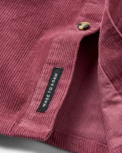 Shirts|Shirts|Passenger Backcountry Cord Long Sleeve Shirt - Crushed Berry CrushedBerry