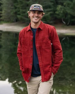 Shirts|Shirts|Passenger Backcountry Cord Shirt - Red Ochre RedOchre