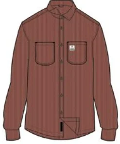 Shirts|Shirts|Passenger Backcountry Cord Shirt - Red Ochre RedOchre