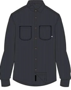 Shirts|Shirts|Passenger Backcountry Corduroy Long Sleeve Shirt - Deep Navy DeepNavy