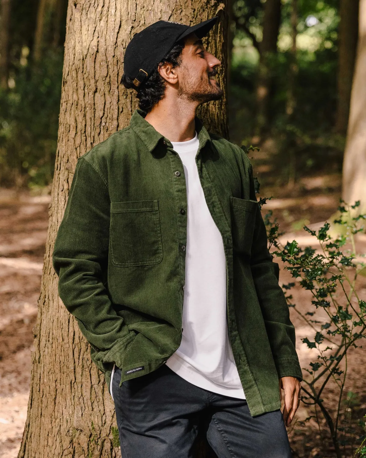 Shirts|Shirts|Passenger Backcountry Corduroy Long Sleeve Shirt - Fir Tree FirTree