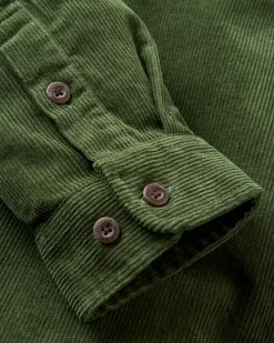 Shirts|Shirts|Passenger Backcountry Corduroy Long Sleeve Shirt - Fir Tree FirTree