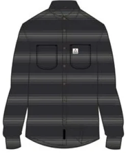 Shirts|Shirts|Passenger Backcountry Long Sleeve Stripe Shirt - Black Stripe BlackStripe