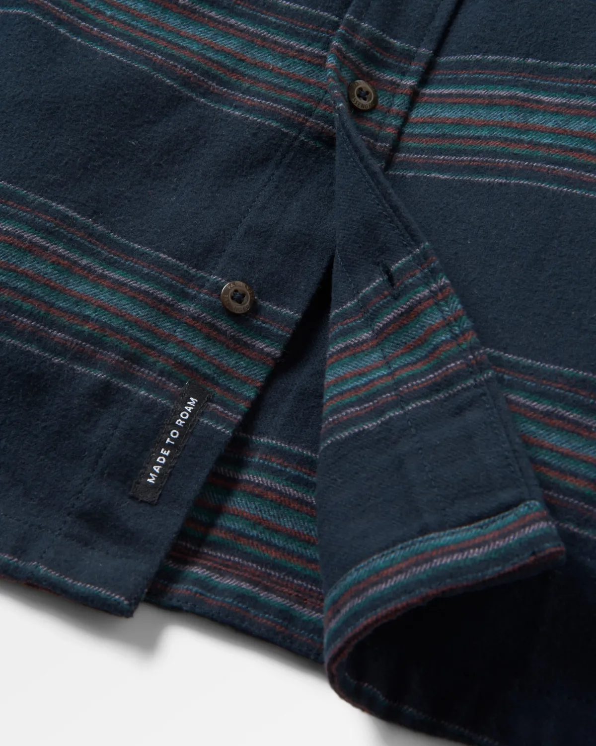 Shirts|Shirts|Passenger Backcountry Long Sleeve Stripe Shirt - Black Stripe BlackStripe