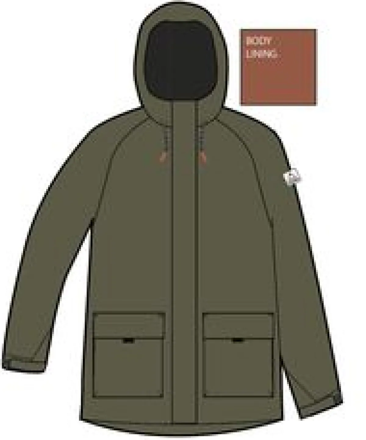 Parkas & Coats|Insulated|Passenger Baltic Recycled Insulated Jacket - Khaki Green KhakiGreen