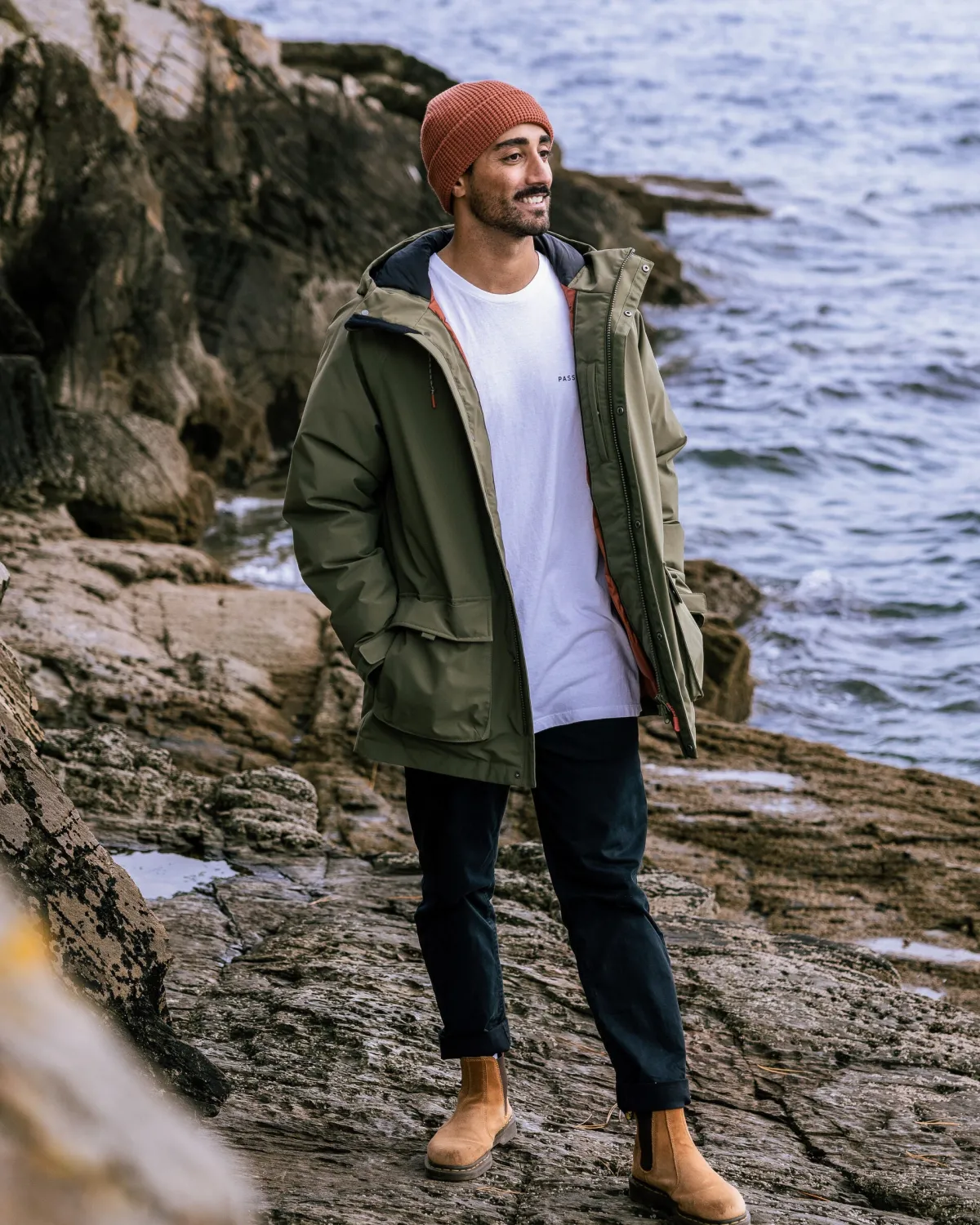 Jackets|Parkas & Coats|Passenger Baltic Recycled Insulated Parka - Khaki Green KhakiGreen