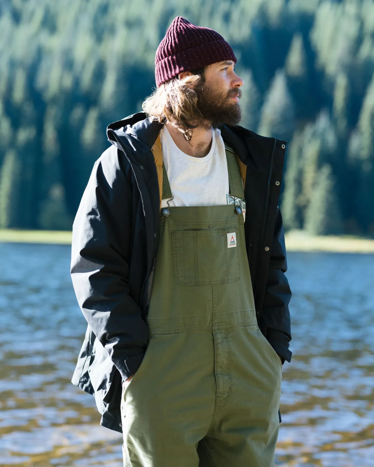Jackets|Parkas & Coats|Passenger Baltic Recycled Insulated Parka - Black