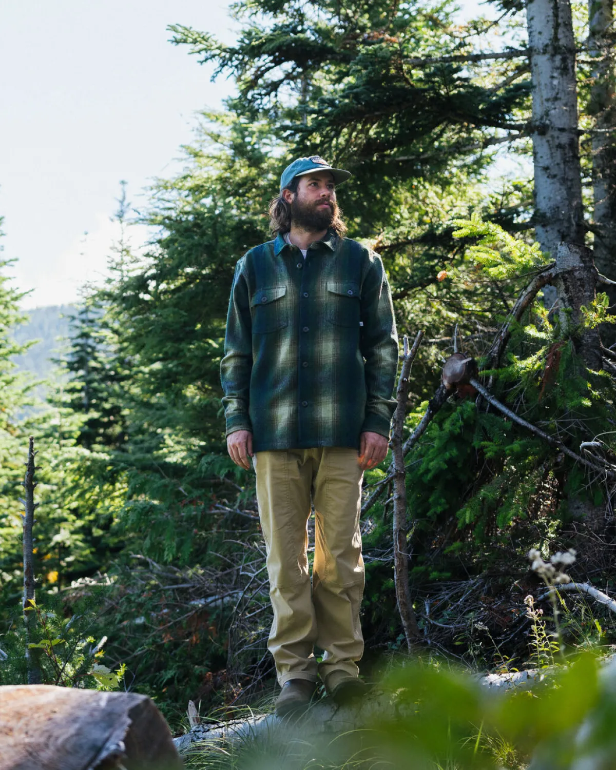 Shirts|Jackets|Passenger Barren Shirt Jacket - Khaki Green KhakiGreen