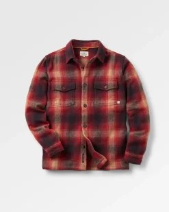 Shirts|Jackets|Passenger Barren Shirt Jacket - Wine