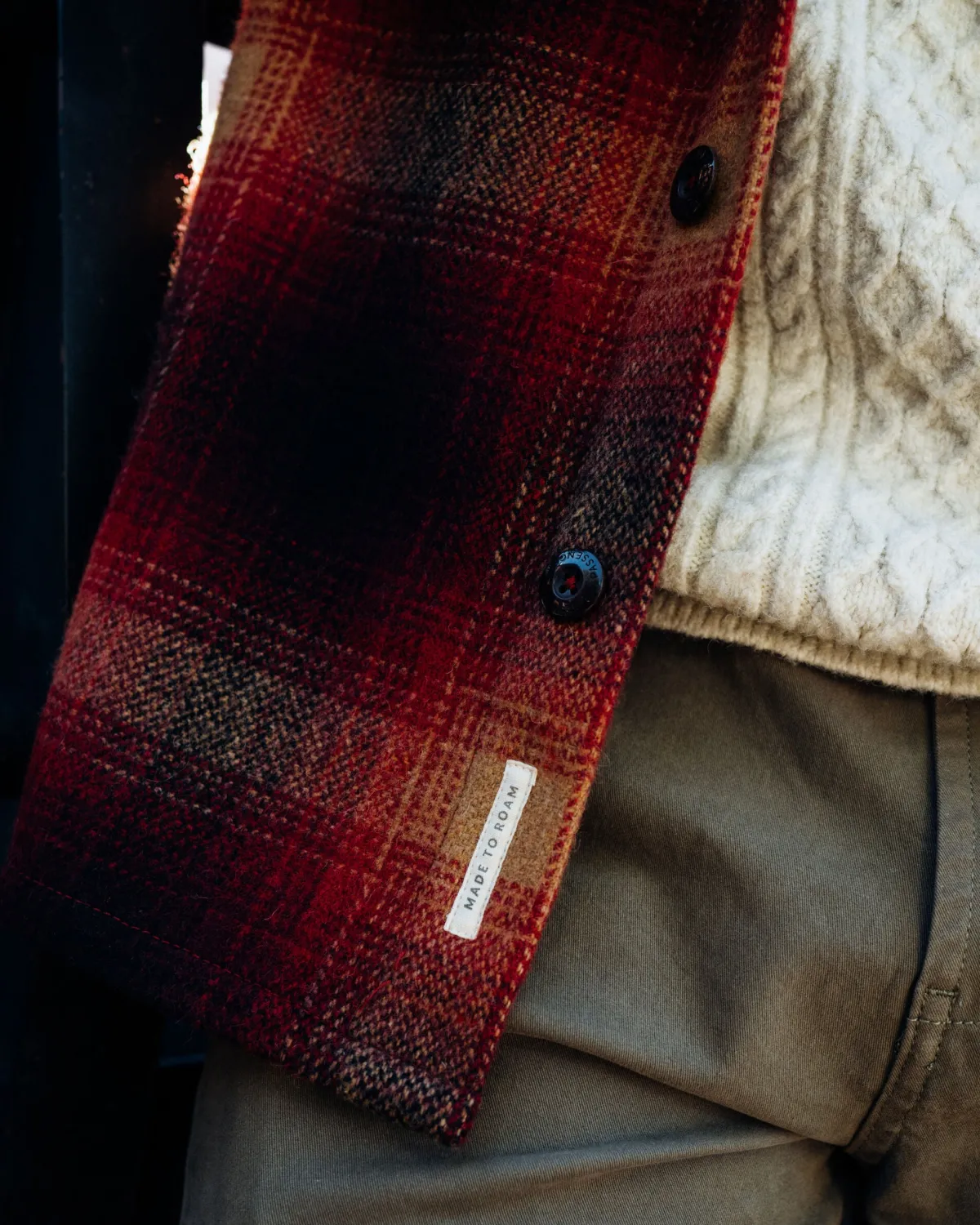 Shirts|Jackets|Passenger Barren Shirt Jacket - Wine