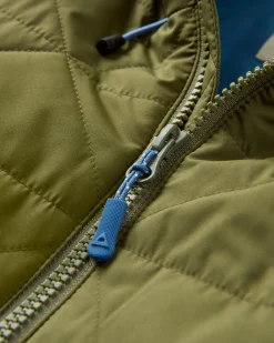 Jackets|Outdoor Active|Passenger Base Recycled Thermore Insulated Jacket - Khaki Green KhakiGreen