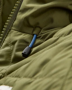 Jackets|Outdoor Active|Passenger Base Recycled Thermore Insulated Jacket - Khaki Green KhakiGreen