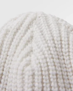 Beanies|Beanies|Passenger Beechwood Fleece Lined Recycled Beanie - Vintage White VintageWhite