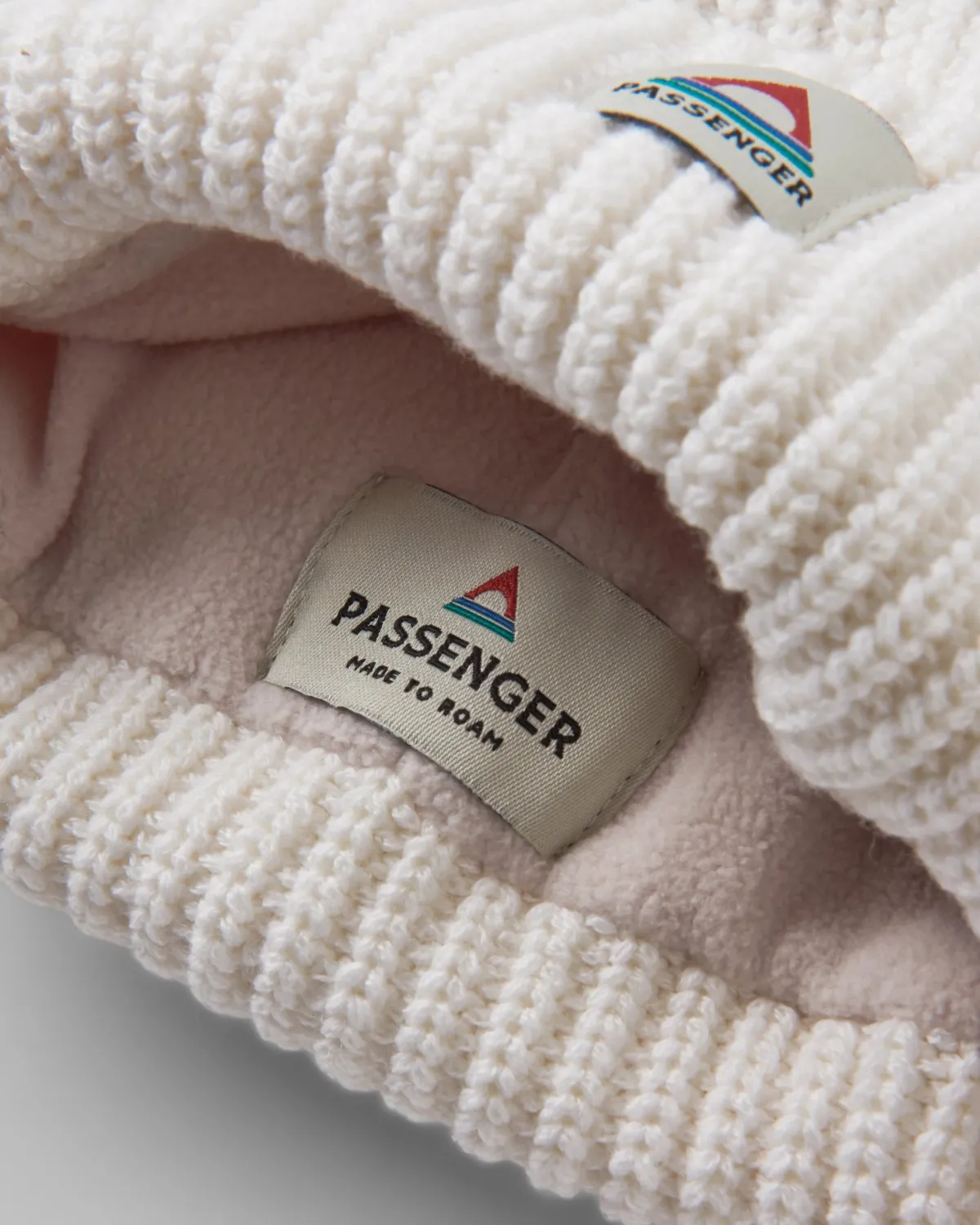 Beanies|Beanies|Passenger Beechwood Fleece Lined Recycled Beanie - Vintage White VintageWhite