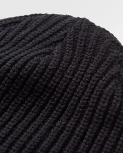 Beanies|Beanies|Passenger Beechwood Fleece Lined Recycled Beanie - Black