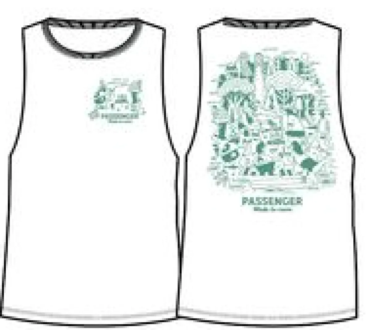 Tank Tops|Passenger Better Outside Organic Cotton Tank Top - Marshmallow